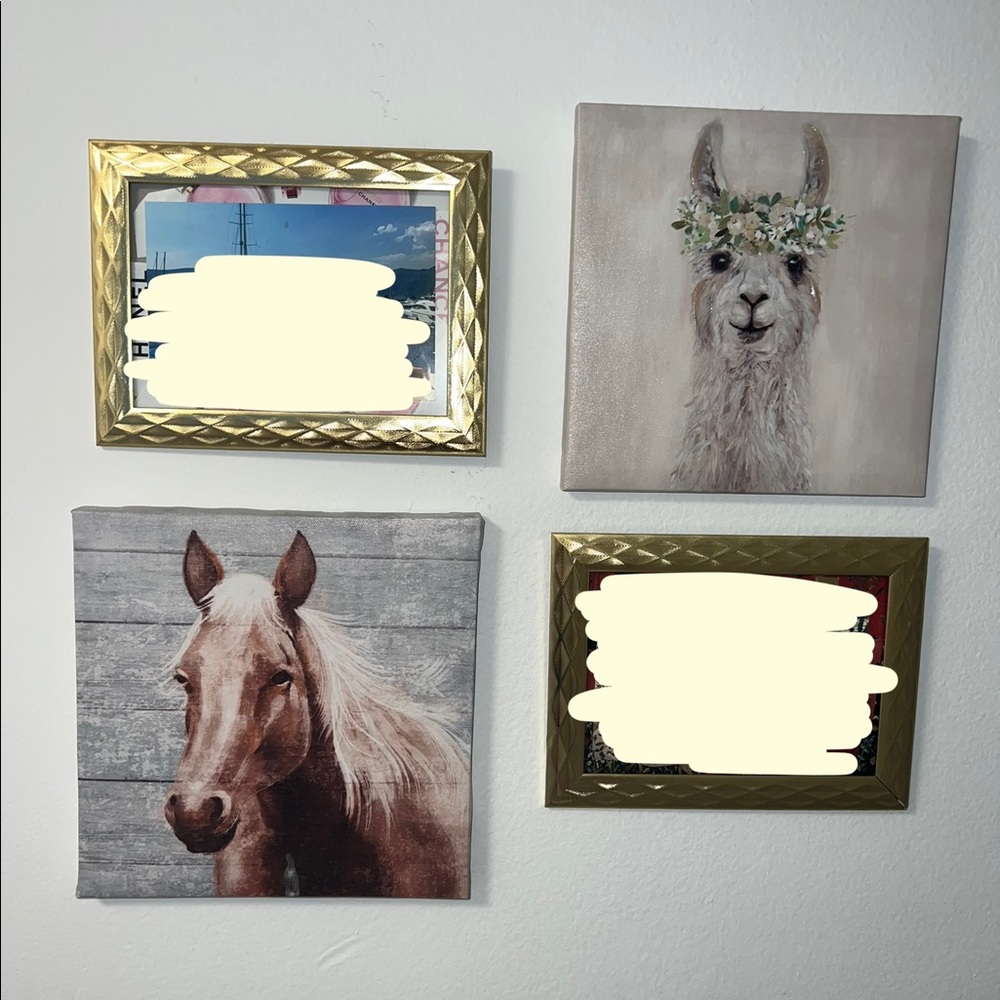 Painting and Picture Frame Set 🎨🖼